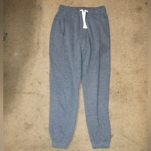Streetwear Society Charcoal Joggers with White Drawstring